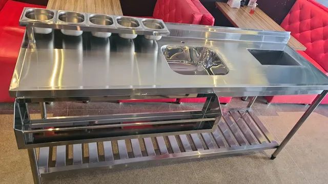 Bancada inox para drinks  - Foto 4