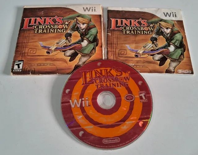 Legend of Zelda Link's Crossbow Training disc Wii