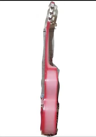 Violão vermelho e rosa - Foto 2