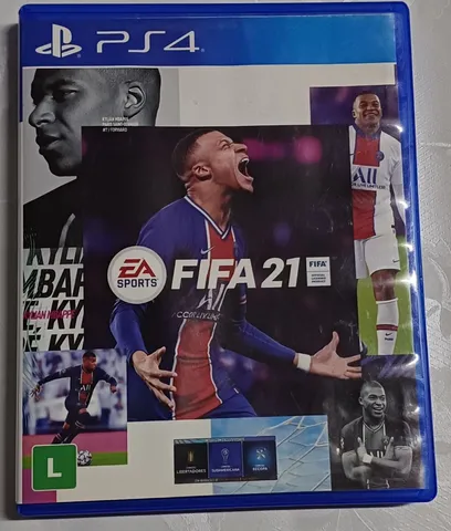 Fifa 21 Ps4 Midia Fisica, Console de Videogame Ps4 Game Usado 93407598