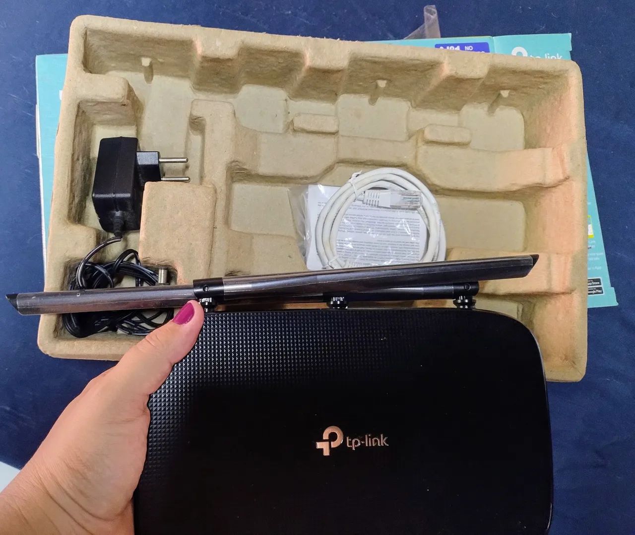 Roteador Wireless TP-Link TL-WR940N 450Mbps - Foto 5