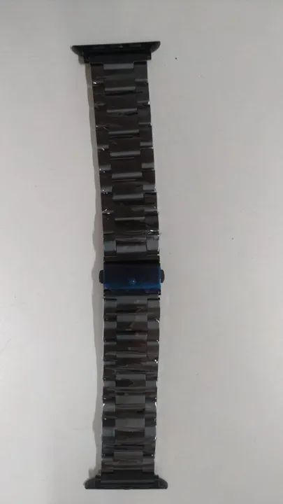 Pulseira Smartwatch Aço Inox Preto fosco Para Apple Ultra 8 49mm - Foto 3