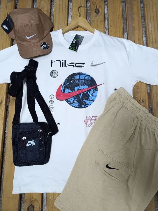 Conjunto Nike - Camiseta, Shorts e Boné ( Loja no centro de Serrinha ) - Foto 3