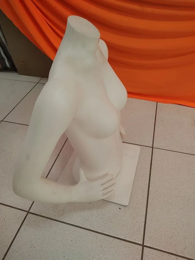 Manequim feminino busto com braços - meio corpo - Foto 2