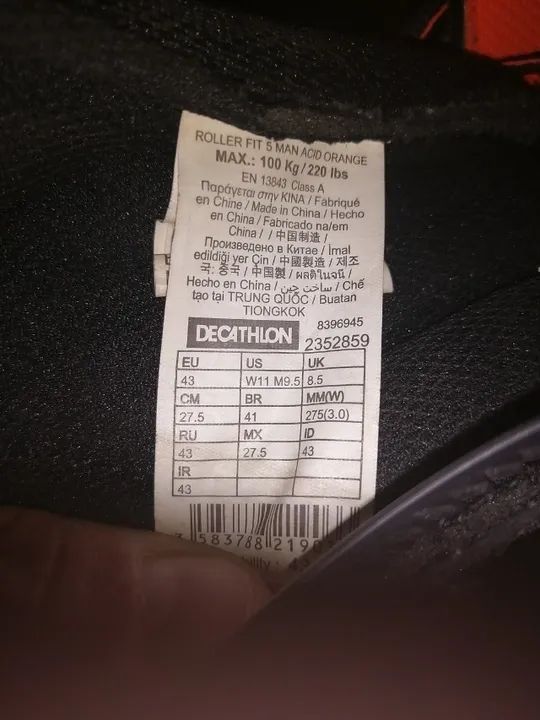 Patins tamanho 41 - Foto 3