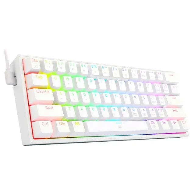 Teclado Mecânico gamer Redragon Fizz K617 luz RGB - Foto 2