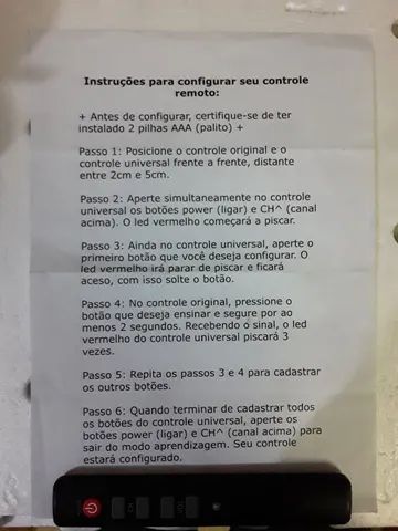 Controle Remoto Universal para Idosos - Foto 3