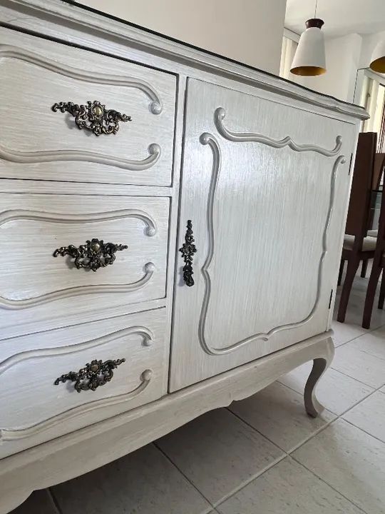 Aparador madeira maciça com patina - Foto 5