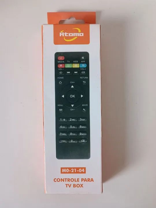 Controle Remoto Atomo para TV Box