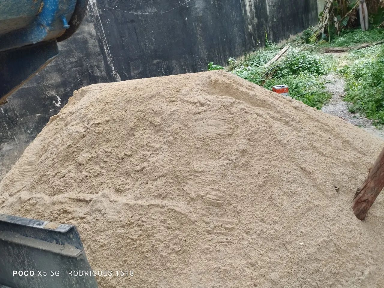 Areia lavada