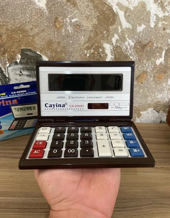 ANTIGA CALCULADORA CAYINA CA 2000H | ANTIGUIDADE  - Foto 3