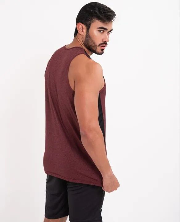 Regatas masculinas dry fit do P ao GG  - Foto 4