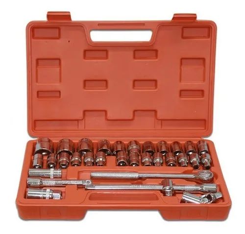 Kit Soquetes 1/2? 32pcs Maleta - Bestfer - Foto 3