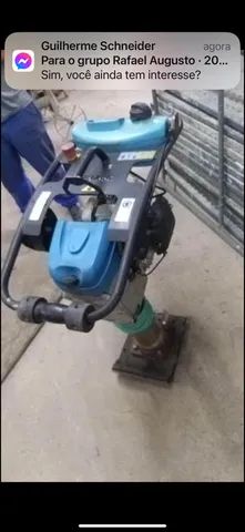 Compactador de solo Weber srv550 seminovo  - Foto 5