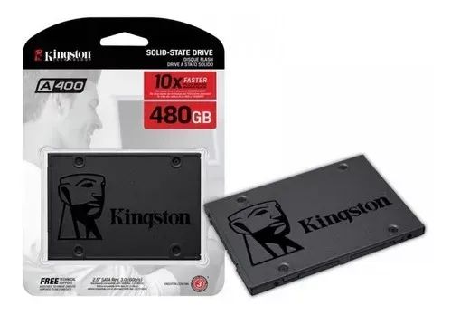SSD 480gb Kingston A400 Retire Loja BlackFriday novo lacrado garantia 1 ano 12x 19,80 - Foto 4