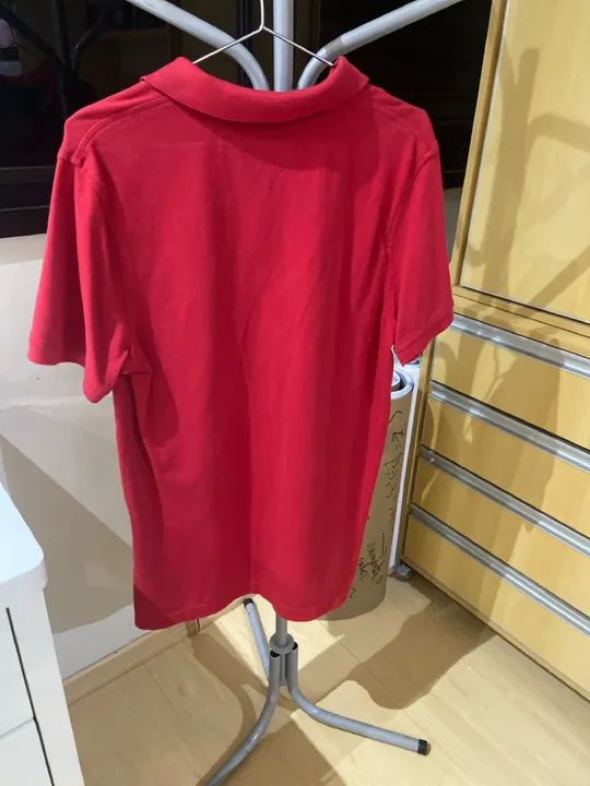 Camisa Polo Vermelha - Foto 2