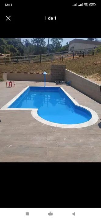 Piscina para área externa