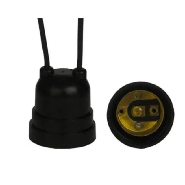 Soquete Emborrachado E27 Rabicho Varal de Luz