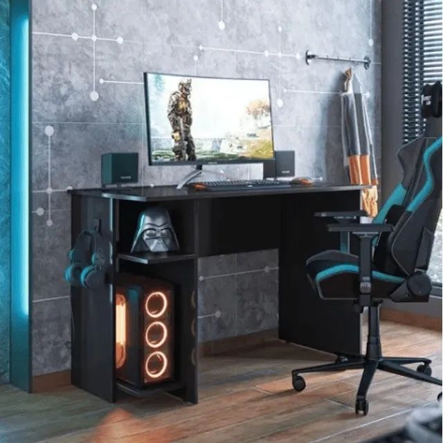 Mesa Computador Gamer Qmovi **nova na caixa** - Foto 2