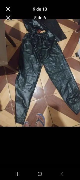 Calças jaquetas de trabalho preta - Foto 3