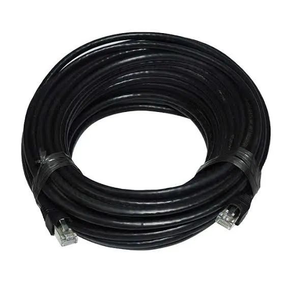 Cabo De Rede Cat5 Capa Dupla - Uso externo e interno - Pronto para uso Crimpado