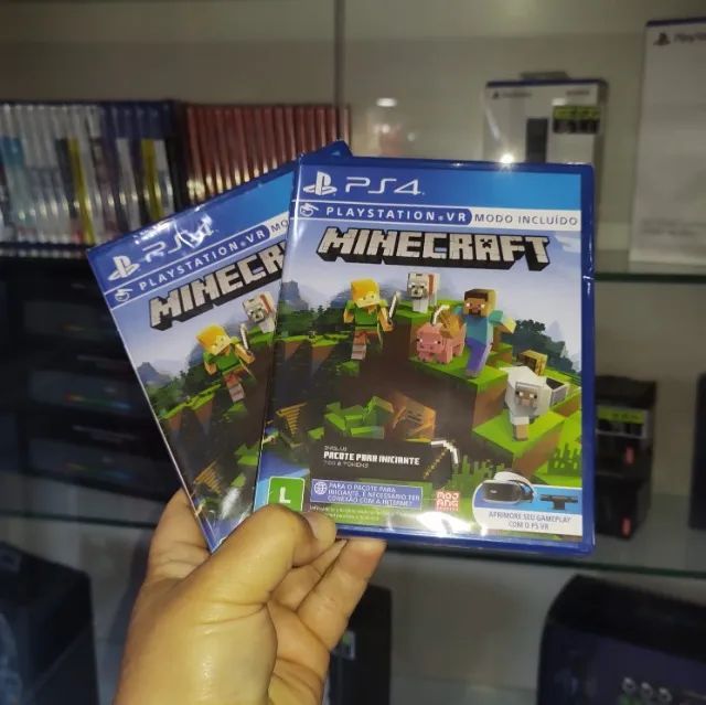 Minecraft Starter Collection PS4 Com Modo VR - Mídia Física - Lacrado ...