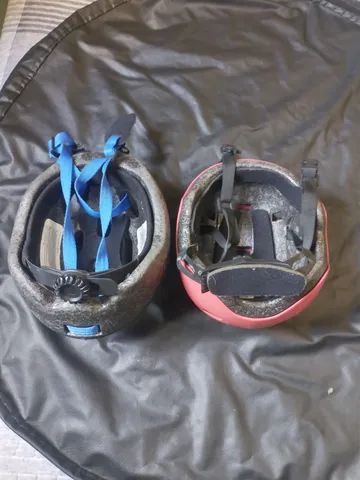 Capacete de proteção 2 peças em boas condições  - Foto 4