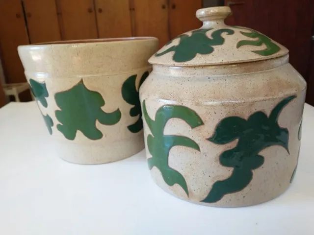 Bomboniere e cachepô, conjunto pintado à mão - Foto 3