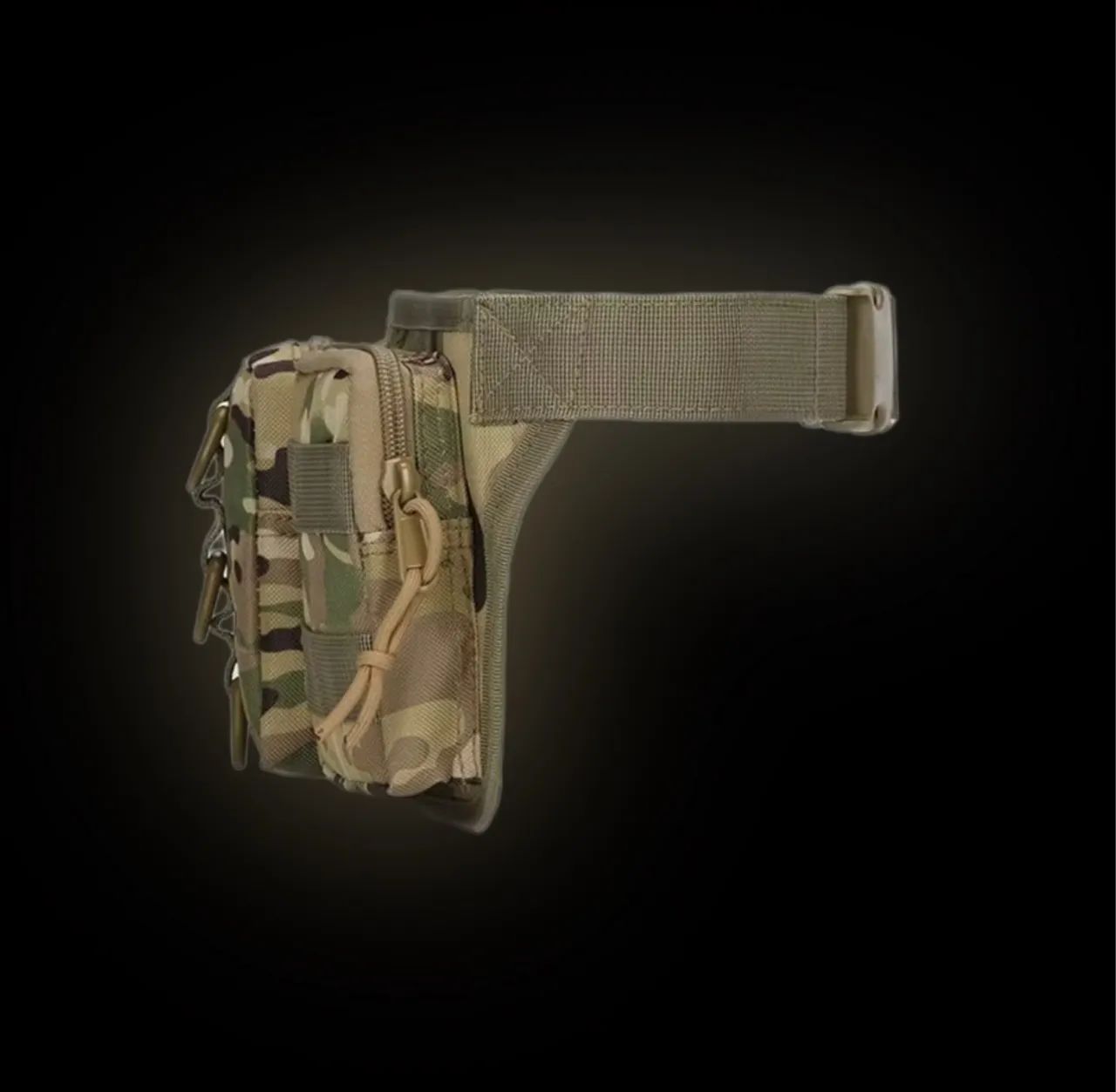 Bolsa/Pochete de Cintura Militar Camuflada - Foto 5