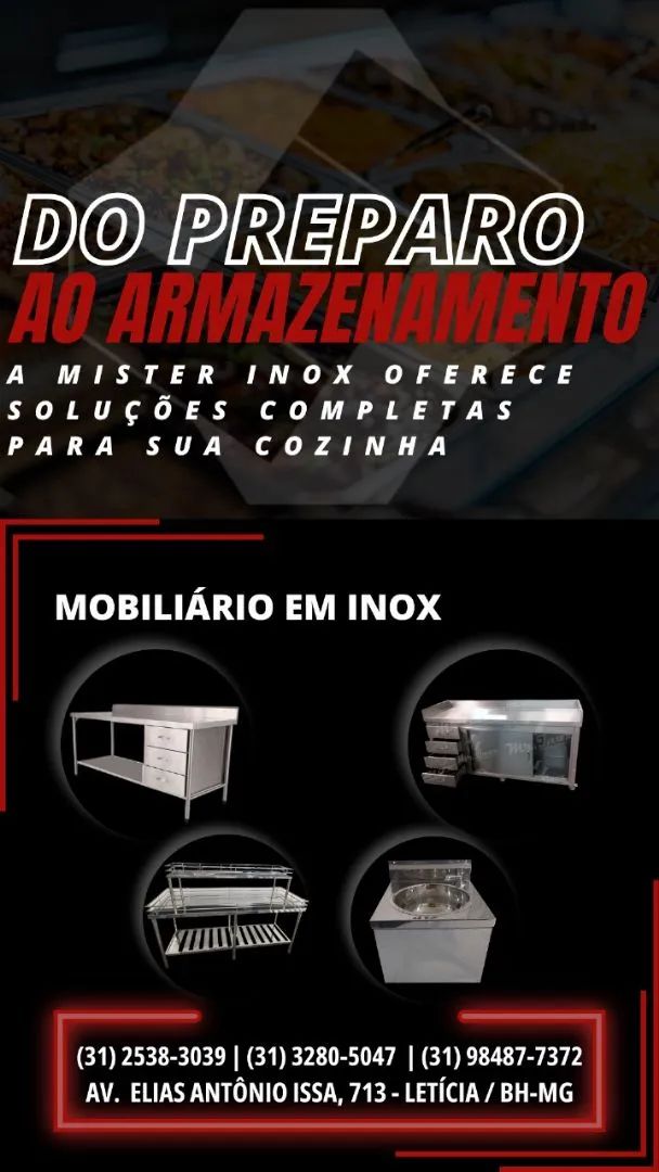  Tanque  Aço Inox Industrial, 100x50x90cm, bancadas inox em promoção a pronta entrega  - Foto 6