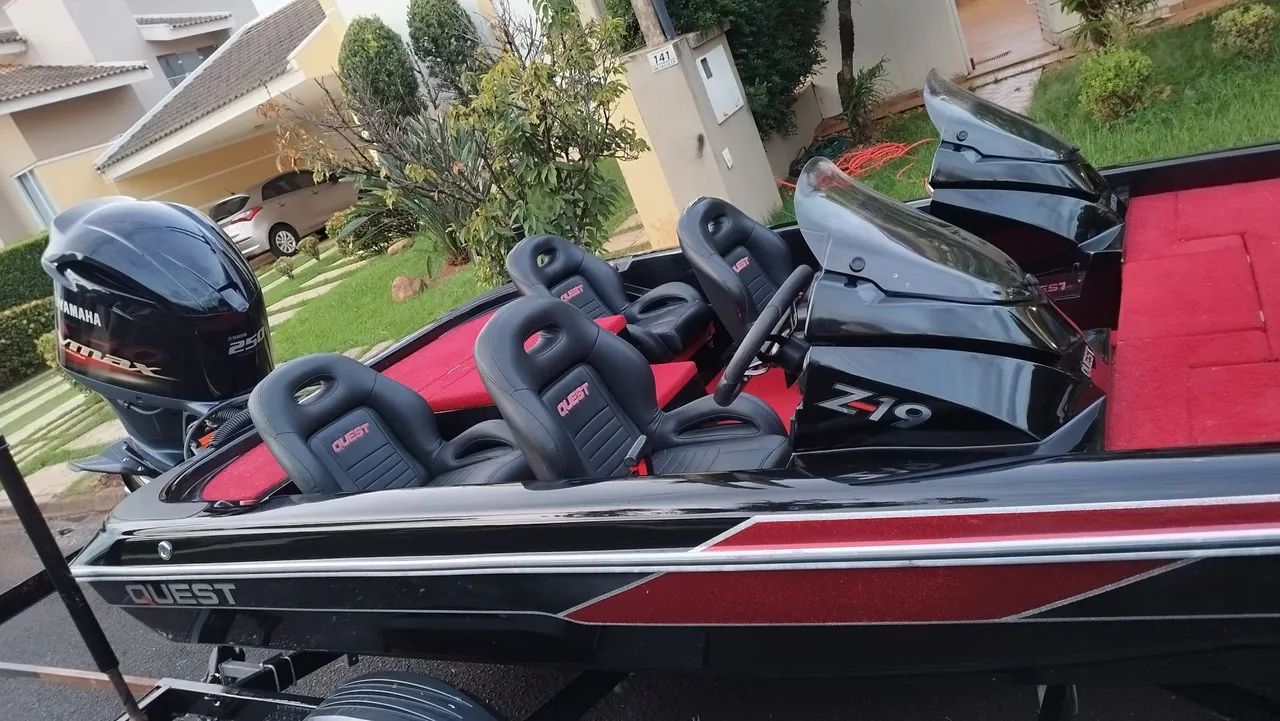 Bass boat Quest z19 bassboat lancha