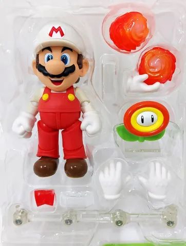 Bandai Sh Figuarts Super Mario Bros - Fire Mario - Original - Foto 4