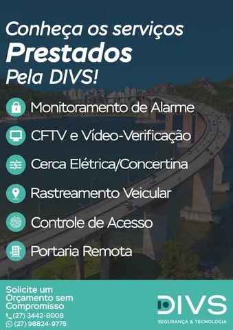 Instalação e manutenção de câmera e alarme