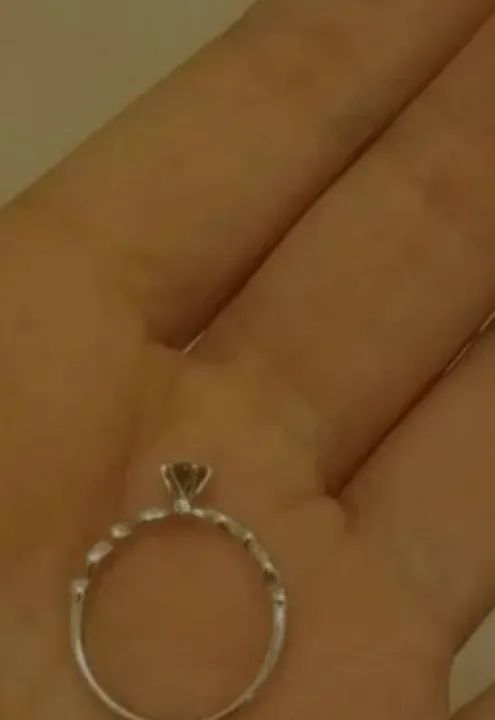 Anel de diamantes com esmeralda  - Foto 5