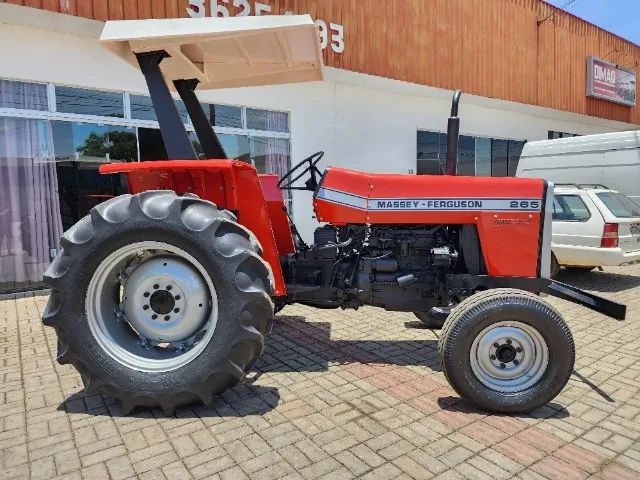 Trator Agrícola MF Massey Ferguson 265 4x2, Ano 1986, 5800 horas, Eixo Baixo - Foto 3