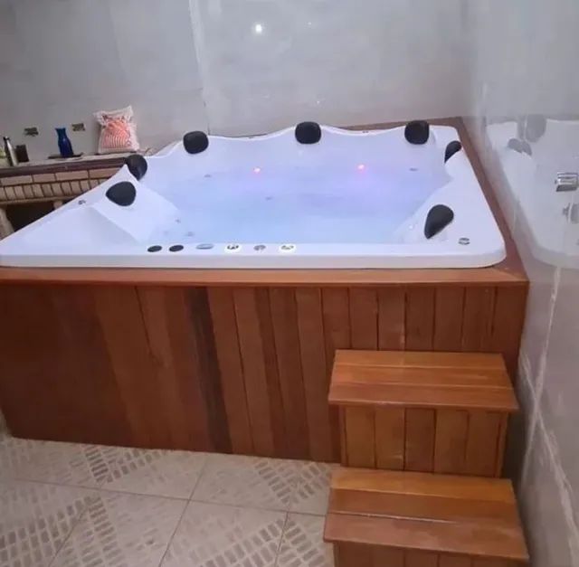SPA COPACABANA 7 LUGARES COM HIDROMASSAGEM E AQUECEDOR  - Foto 4