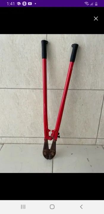 alicate 36" cortar vergalhao 