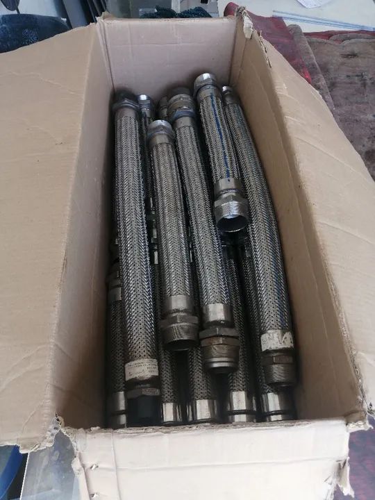 Tubos flexíveis de inox 316L  - Foto 3