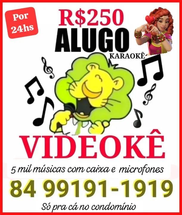 Karaokê Videokê para sua festa