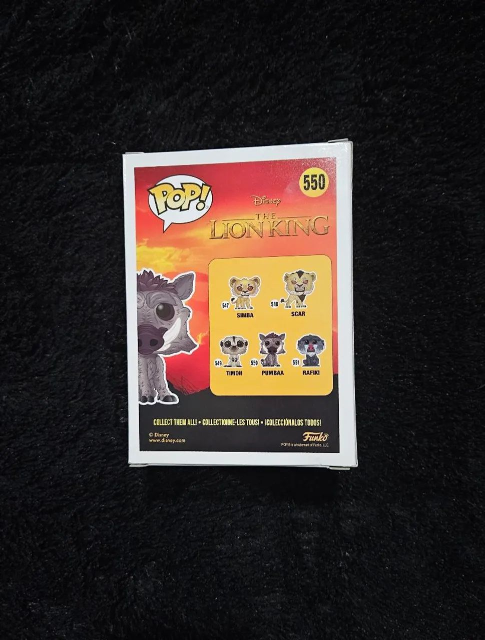 Funko Pop! The Lion King Pumbaa 550 - Foto 3