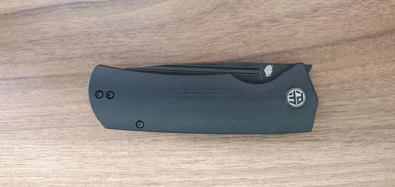 Canivete de Acampamento Petrified fish PFP01T Beluga - Foto 3