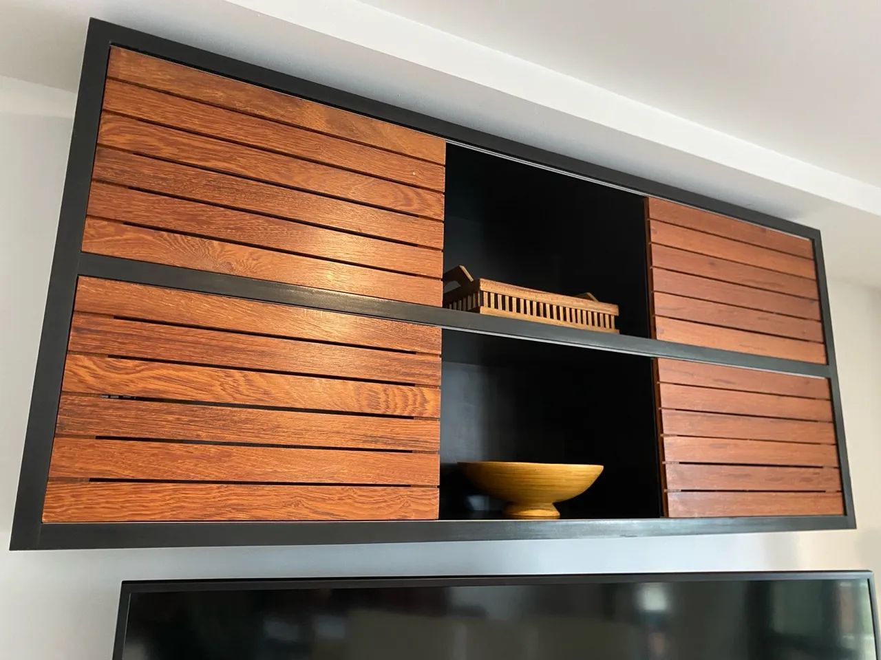 Estante sala madeira maciça conjunto  - Foto 3