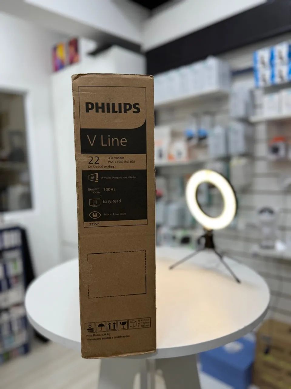 Monitor Philips V Line 22 polegadas 100Hz - Foto 2