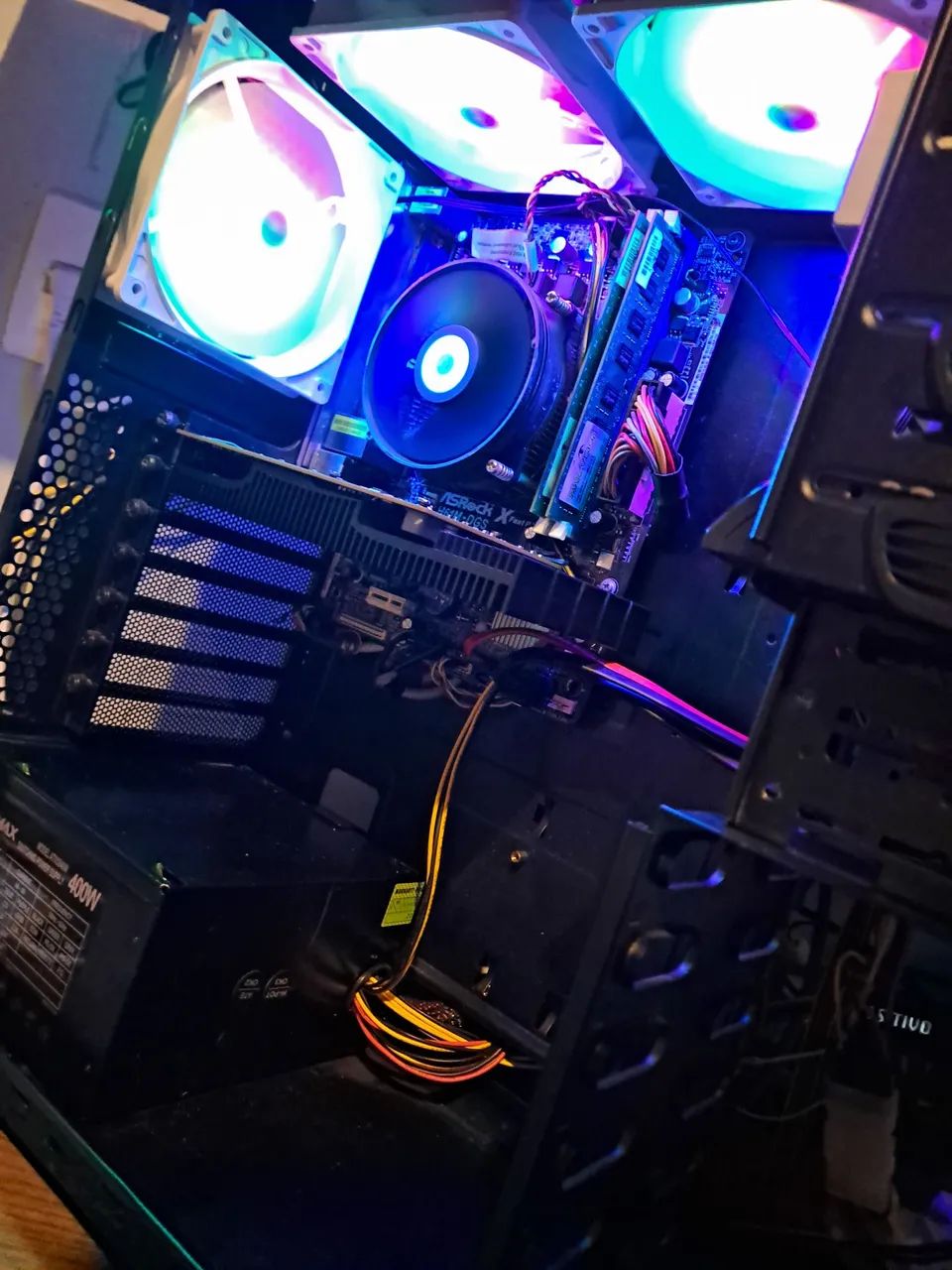 PC Completo, com RX 550 4GB e monitor AOC - Foto 5