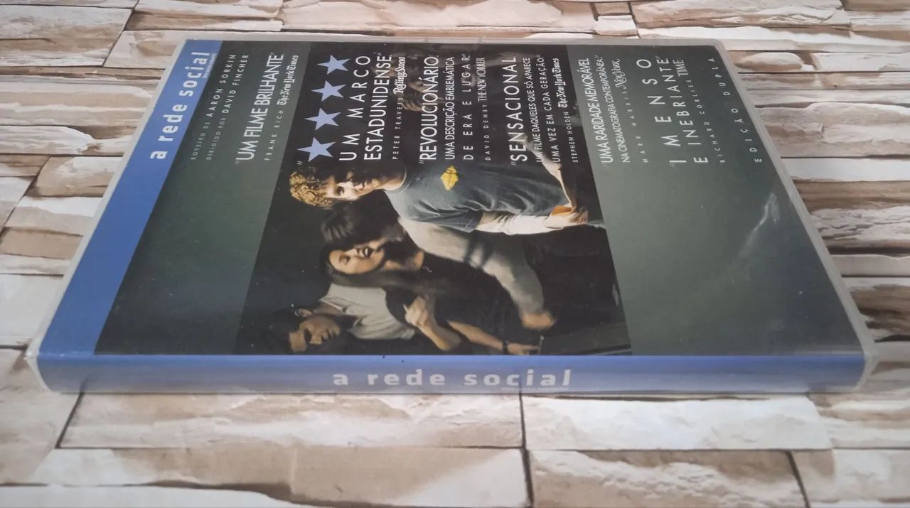 DVD A Rede Social, de David Fincher. Edição Dupla  - Foto 2
