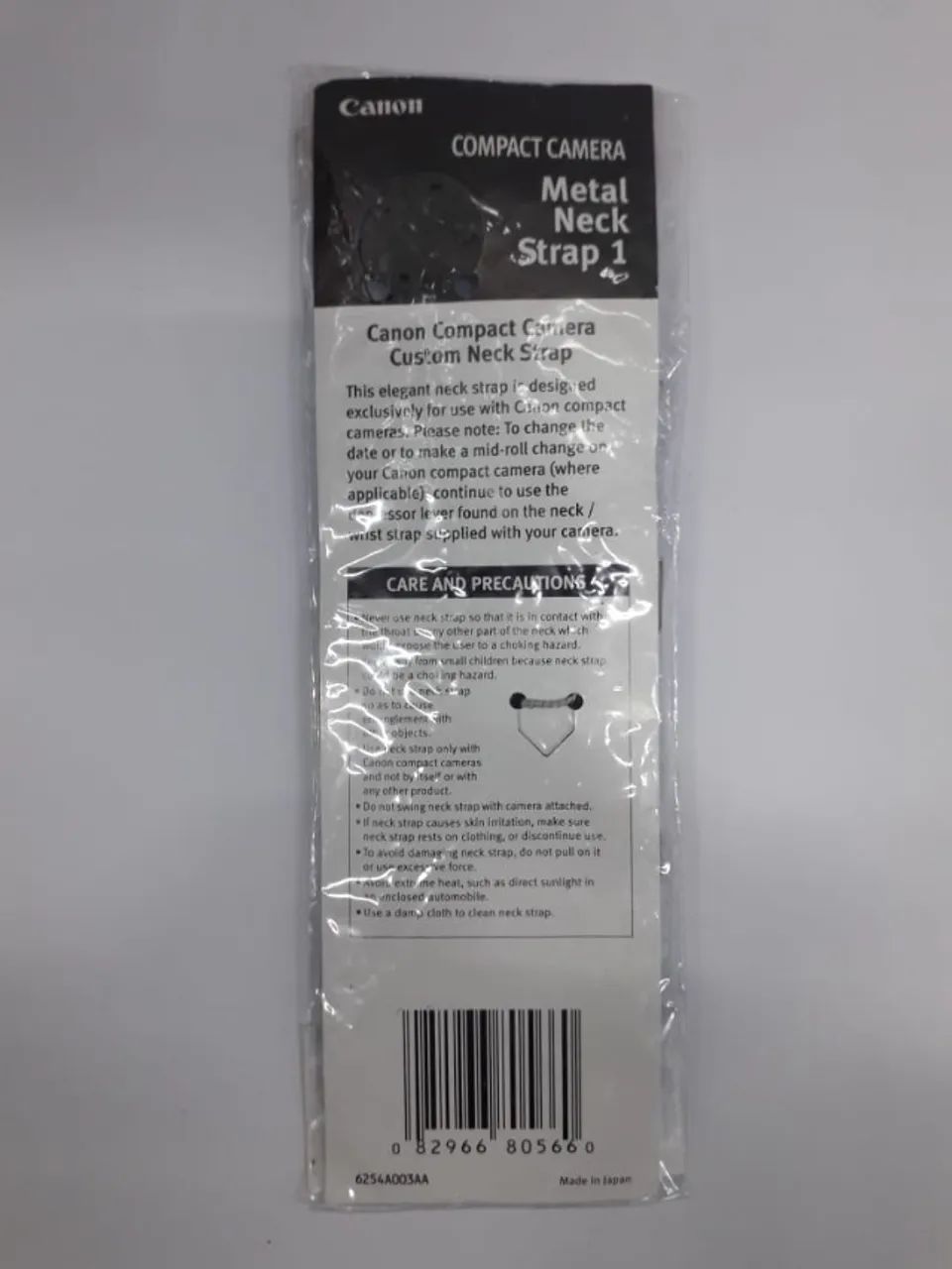 Alça de Pescoço Neck Strap Para Câmera Canon Compacta 86cm Segurança e Estilo - Foto 2