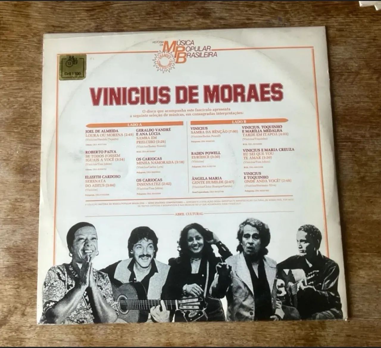 Disco de Vinil Vinicius de Moraes - Foto 2