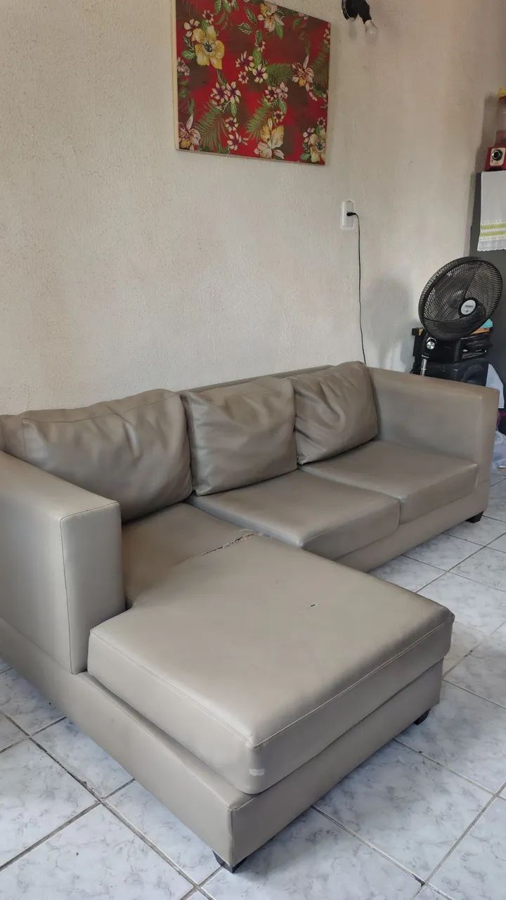 Sofá de couro 65568083277571123