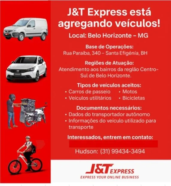 AGREGA-SE MOTORISTAS - ENTREGAS PORTA A PORTA