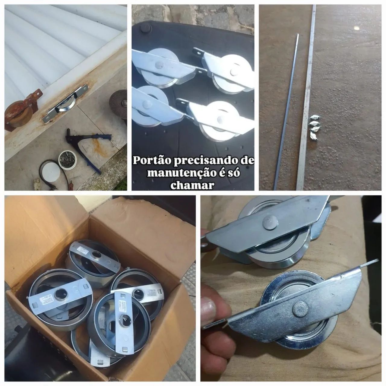 Manutenção de porta,portão e porta de rolo